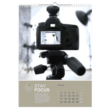 Kalendarz wieloplanszowy spiralowany 320 x 470